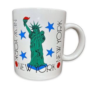 New York City Big Apple Merchandise Statue Of Liberty Coffee Mug Cup 10 oz